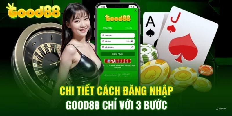 Hướng dẫn đăng nhập tài khoản Good88 trên từng thiết bị