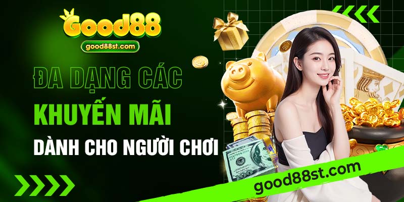 Đa dạng các khuyến mãi dành cho người chơi